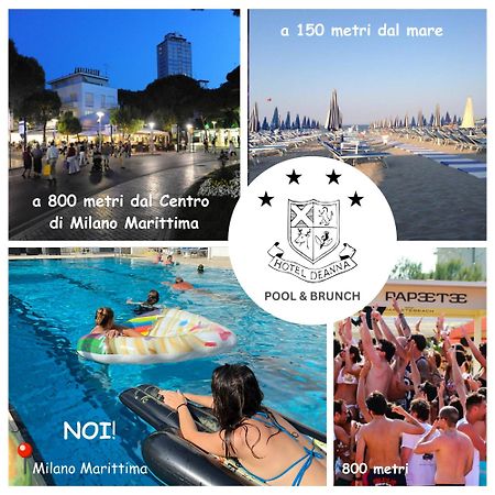 G&D Hotel Deanna Pool&Brunch Milano Marittima Exteriör bild