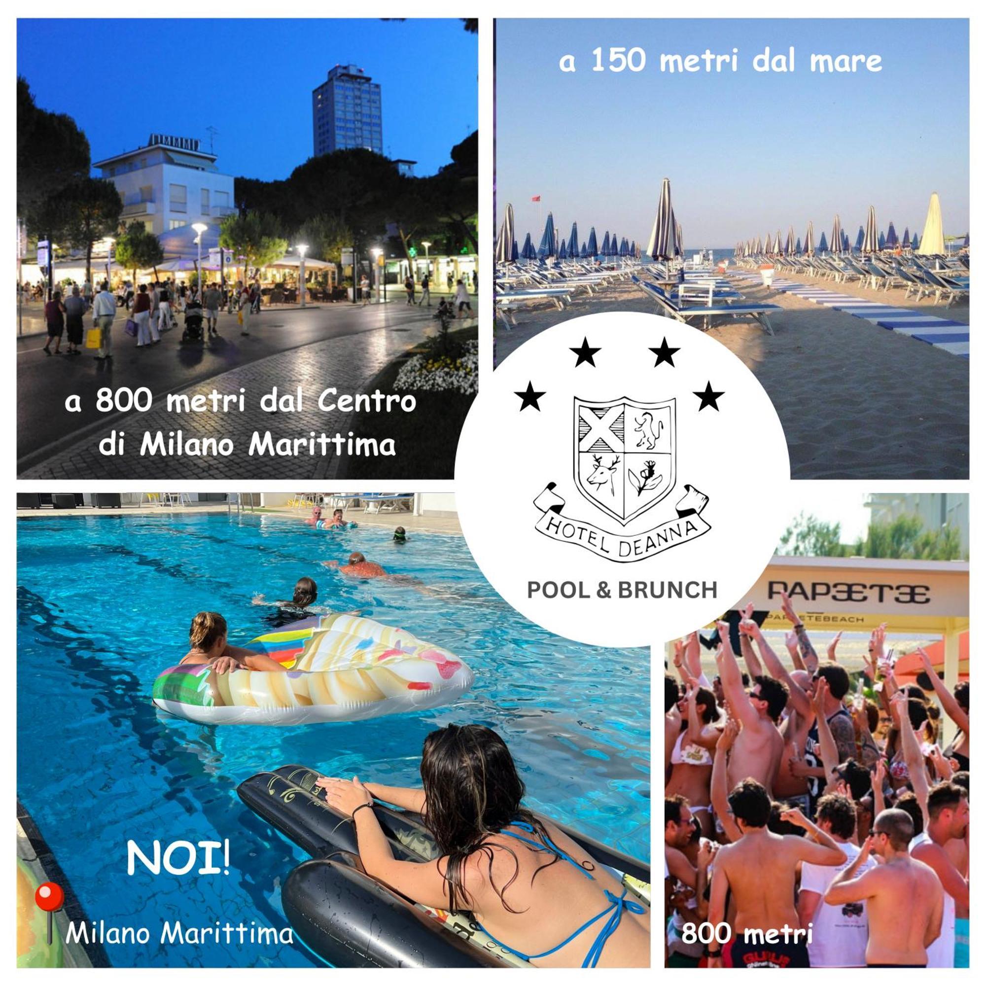 G&D Hotel Deanna Pool&Brunch Milano Marittima Exteriör bild